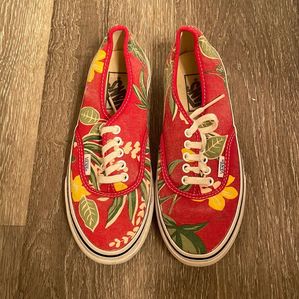 Hawaiian Print Vans